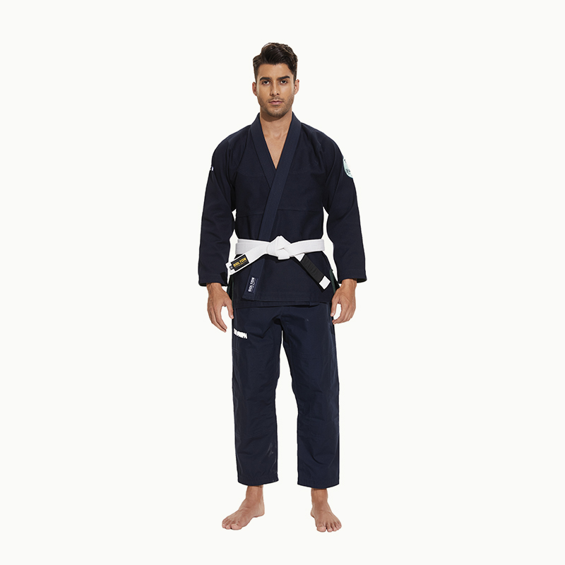 Fabriks direkte engros brugervenlig sort uniform judo-gi judo gi brasiliansk jiu jitsu gi med åndbart stof