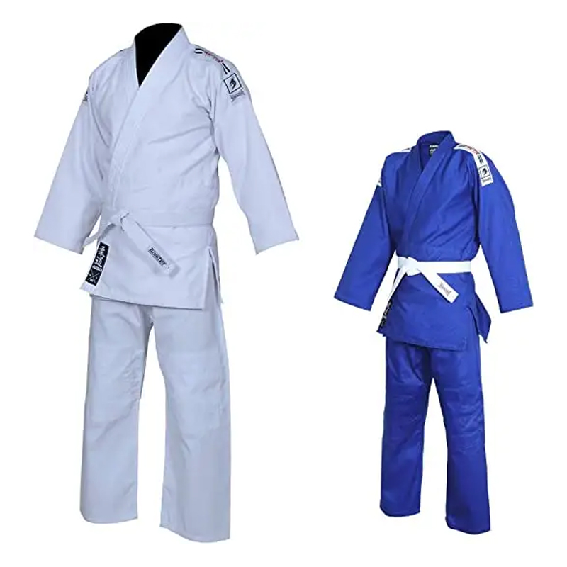 Kinas leverandør engrospræmier uniformer bjj kimono bjj gi jiu jitsu gi blå judo gi,