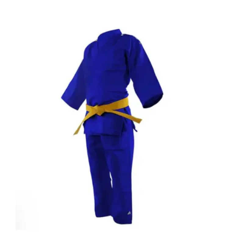 Hurtigt levering holdbar judo gi salgsfremmende bjj gis jiu jitsu gi 100% bomuld åndbar stof judo gi